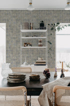 R18519 Small Patinated Diamonds Salt n Pepper Pops Wallpaper by Rebel Walls