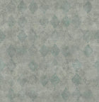 R18521 Small Patinated Diamonds Fancy Green Pops Wallpaper by Rebel Walls