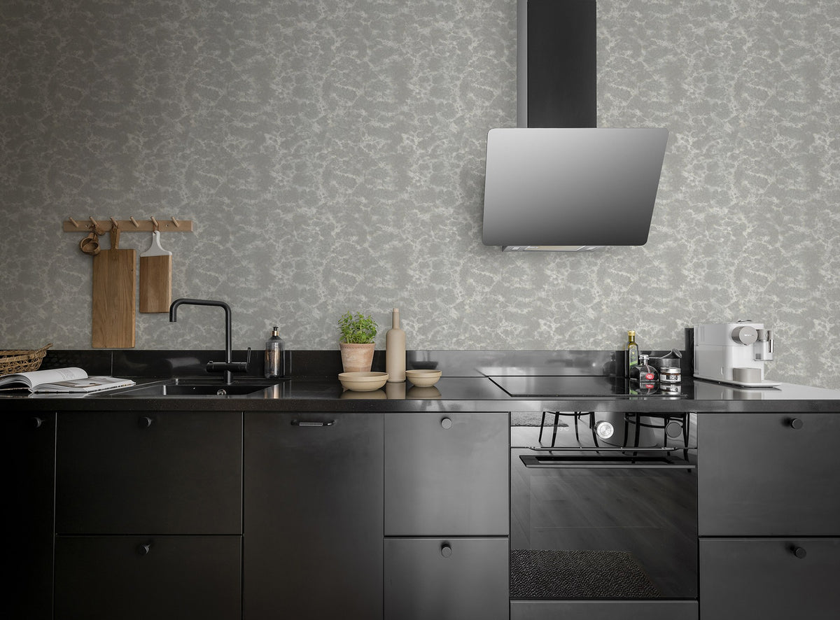 R18524 Flow Mini Shallow Grey Pops Wallpaper by Rebel Walls