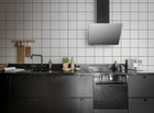 R18536 Square Tiles Clean White Pops Wallpaper by Rebel Walls