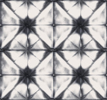 R18540 Tie Dye Kaleidoscope Dark Blue Pops Wallpaper by Rebel Walls