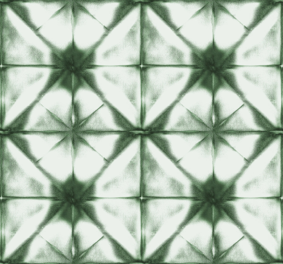 R18543 Tie Dye Kaleidoscope Green Pops Wallpaper by Rebel Walls