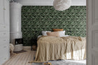 R18554 Petite Peackock Plumage Jade Pops Wallpaper by Rebel Walls