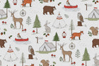 R18556 Camping Trip Mini Nature Pops Wallpaper by Rebel Walls