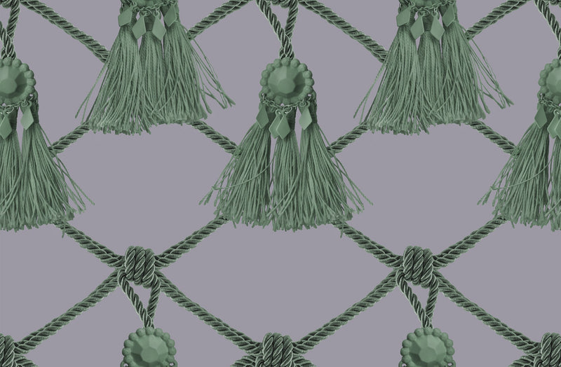 R18560 Tassels Purple Dreams Pops Wallpaper by Rebel Walls