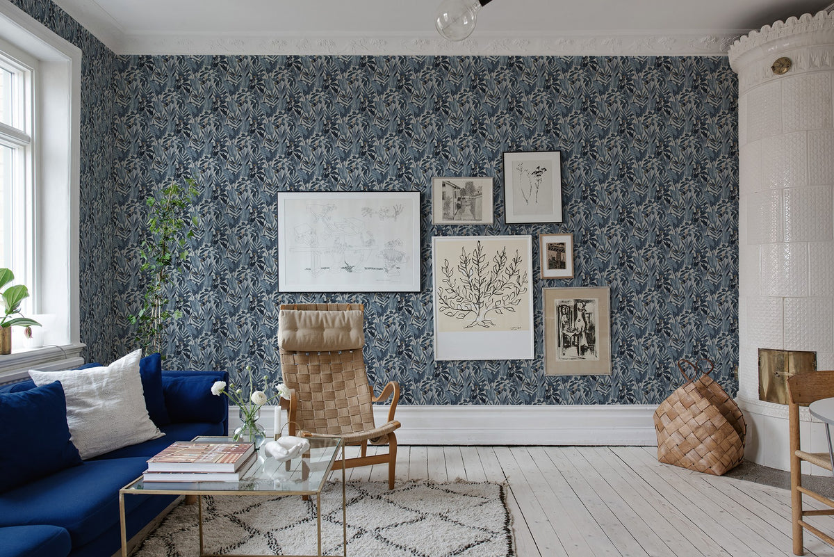R18564 Birds of Paradise Nightfall Pops Wallpaper by Rebel Walls