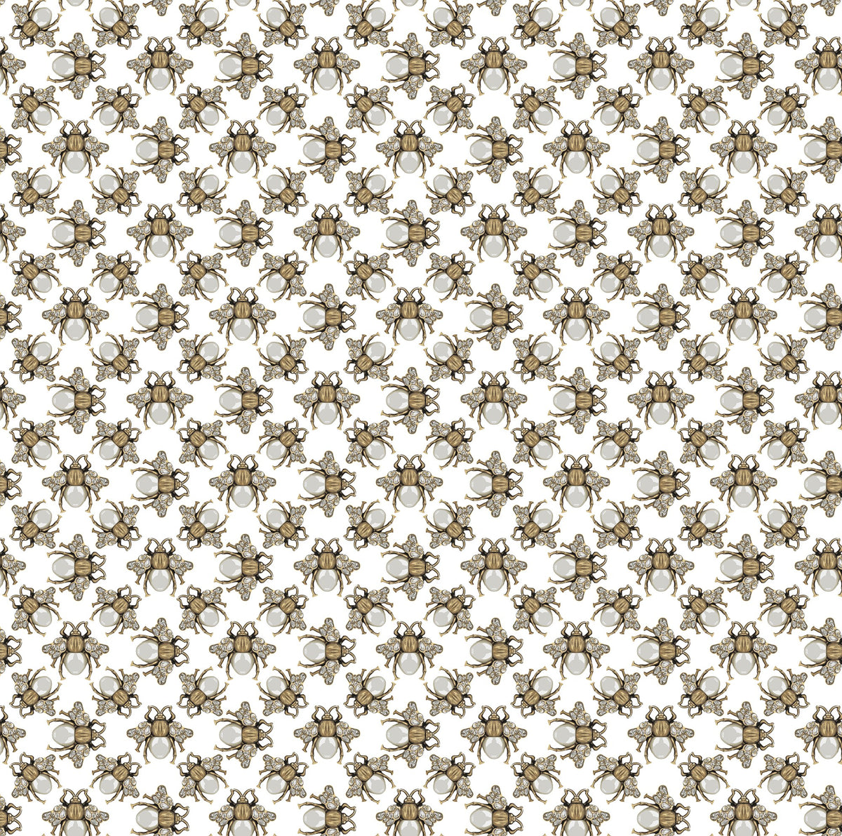 R18568 Small Jewel Wings Diamond White Pops Wallpaper by Rebel Walls
