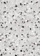 R18571 Terrazzo Stone Grey Pops Wallpaper by Rebel Walls