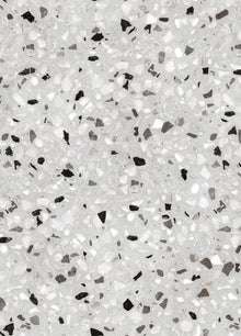 R18571 Terrazzo Stone Grey Pops Wallpaper by Rebel Walls