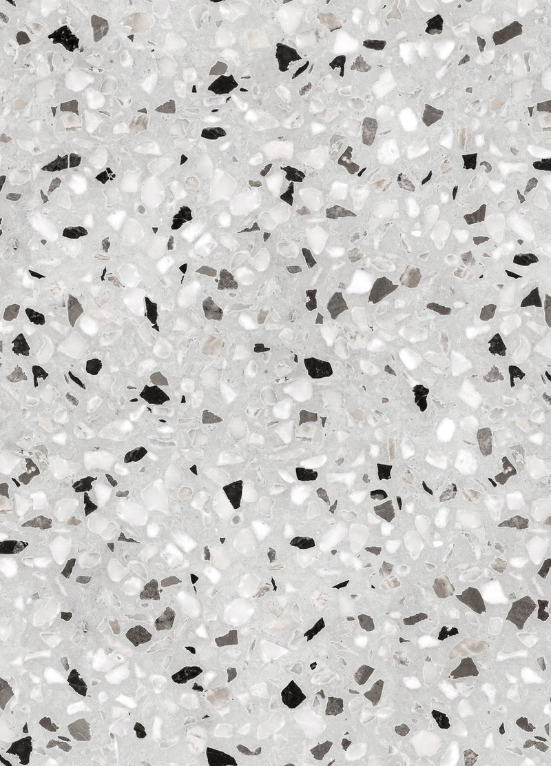R18571 Terrazzo Stone Grey Pops Wallpaper by Rebel Walls