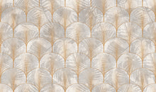 R18573 Art Deco Palms Gold Pops Wallpaper by Rebel Walls