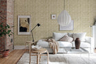 R18575 Art Deco Palms Bronze Pops Wallpaper by Rebel Walls
