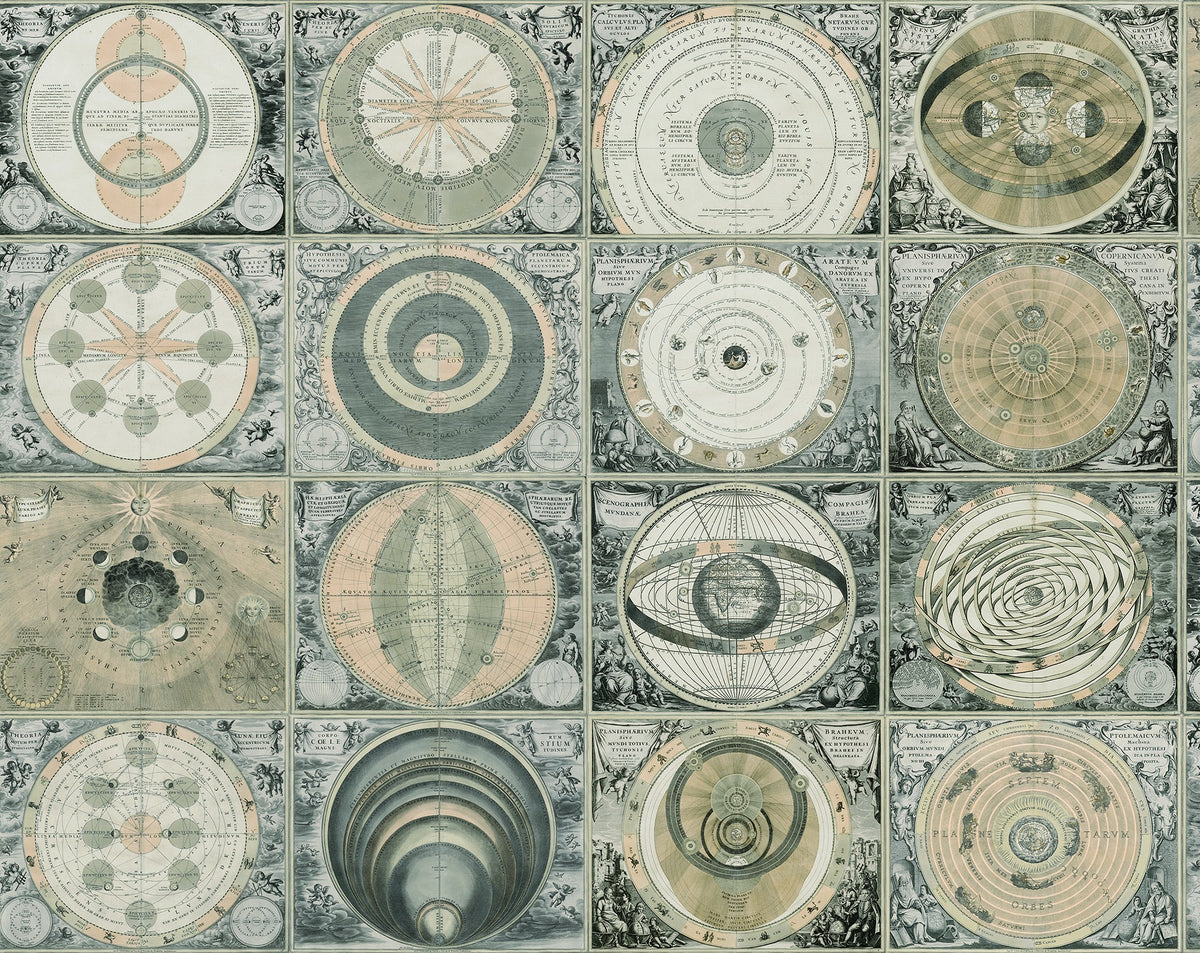 R18578 Tiny Solar System Triangulum Pops Wallpaper by Rebel Walls