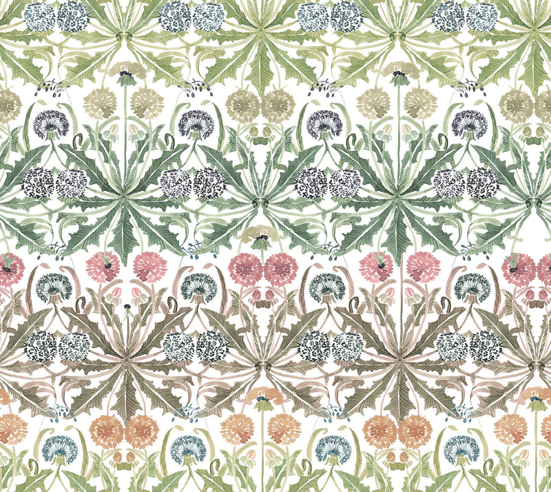 R18579 Dear Little Dandelion Rainbow Pops Wallpaper by Rebel Walls