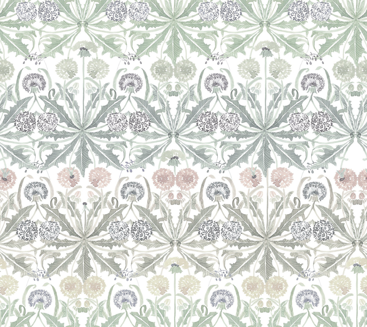 R18580 Dear Little Dandelion Pastel Pops Wallpaper by Rebel Walls