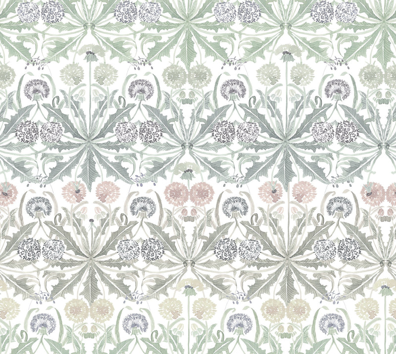 R18580 Dear Little Dandelion Pastel Pops Wallpaper by Rebel Walls