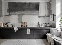 R18583 Fields Graphite Pops Mural by Rebel Walls