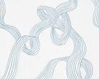 R18585 Stripes Light Blue Simplicity Mural by Rebel Walls