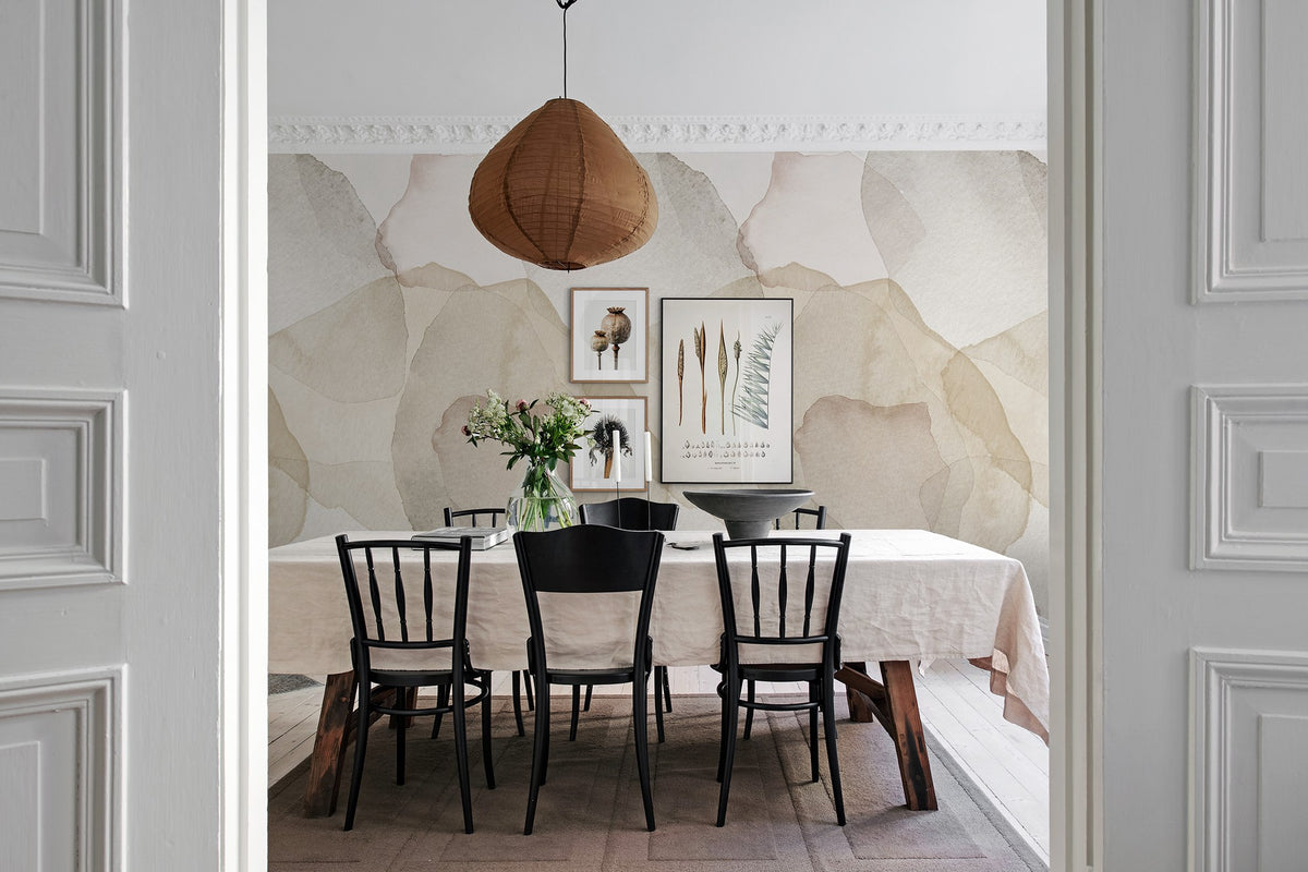 R18588 Petals Sand Simplicity Mural by Rebel Walls