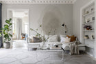 R18591 Inner Circle Soft Pops Mural by Rebel Walls