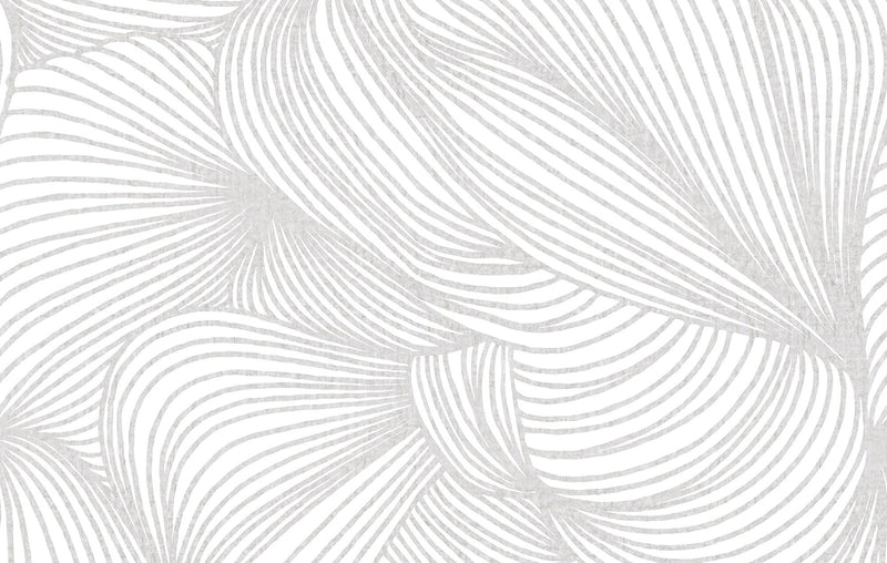 R18599 Opulence Lines Gray Simplicity Mural by Rebel Walls