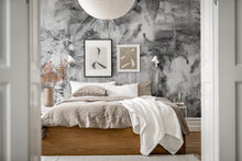 R18604 Paper Mache Graphite Pops Mural by Rebel Walls