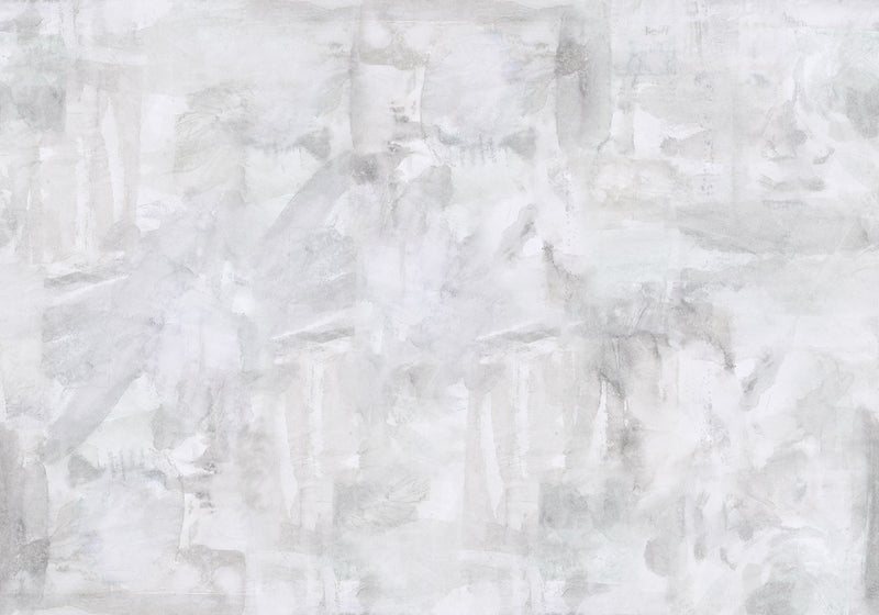 R18606 Paper Mache Gray Pops Mural by Rebel Walls