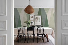 R18608 Crystal Moss Simplicity Mural by Rebel Walls