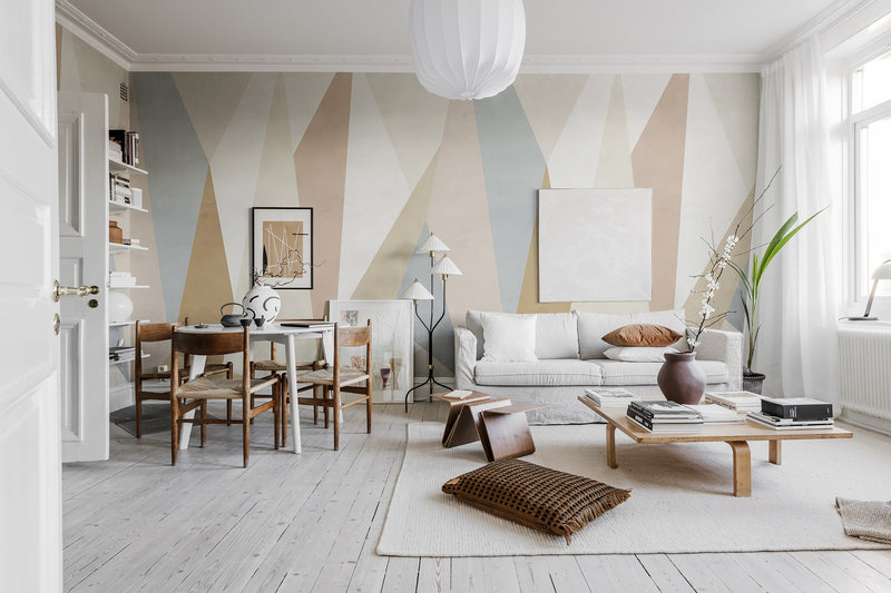 R18609 Crystal Sand Simplicity Mural by Rebel Walls