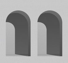R18618 Arch Gray Simplicity Mural by Rebel Walls