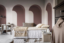 R18619 Arch Pink Simplicity Mural by Rebel Walls