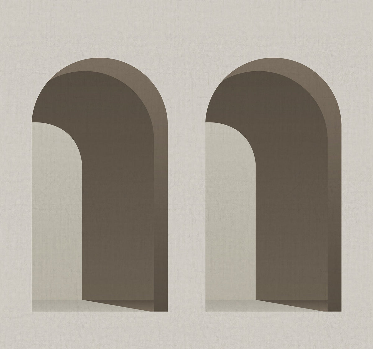 R18620 Arch Sand Simplicity Mural by Rebel Walls