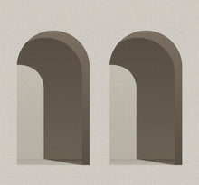 R18620 Arch Sand Simplicity Mural by Rebel Walls