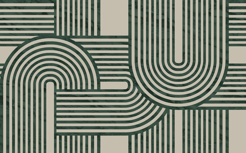 R18623 Twine Moss Simplicity Mural by Rebel Walls