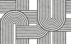 R18624 Twine Graphite Simplicity Mural by Rebel Walls