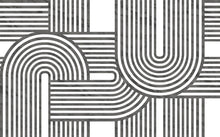 R18624 Twine Graphite Simplicity Mural by Rebel Walls