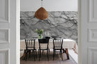 R18626 3D Wave Marble Pops Mural by Rebel Walls