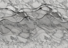 R18626 3D Wave Marble Pops Mural by Rebel Walls