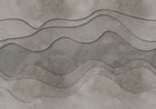 R18627 3D Wave Sand Pops Mural by Rebel Walls
