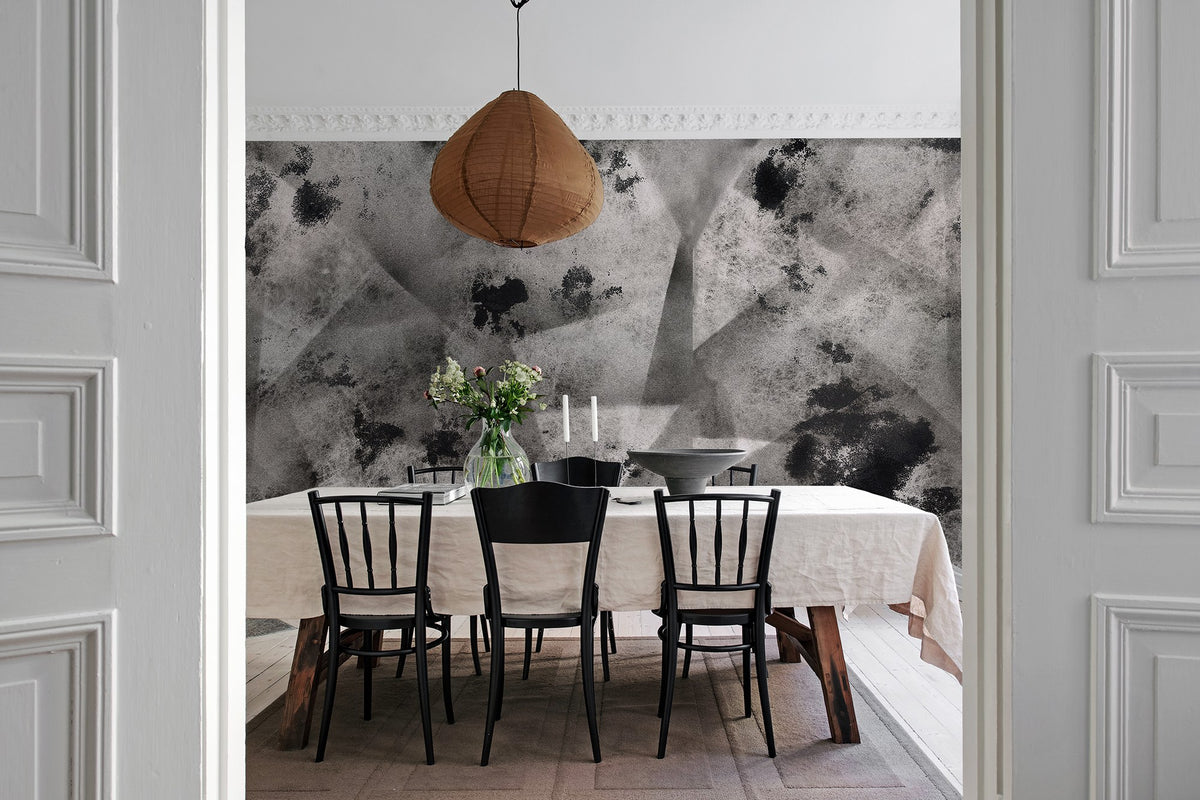 R18630 Ash Graphite Pops Mural by Rebel Walls