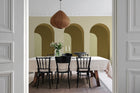 R18631 Arch Saffron Simplicity Mural by Rebel Walls