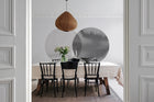 R18634 Eclipse Graphite Simplicity Mural by Rebel Walls