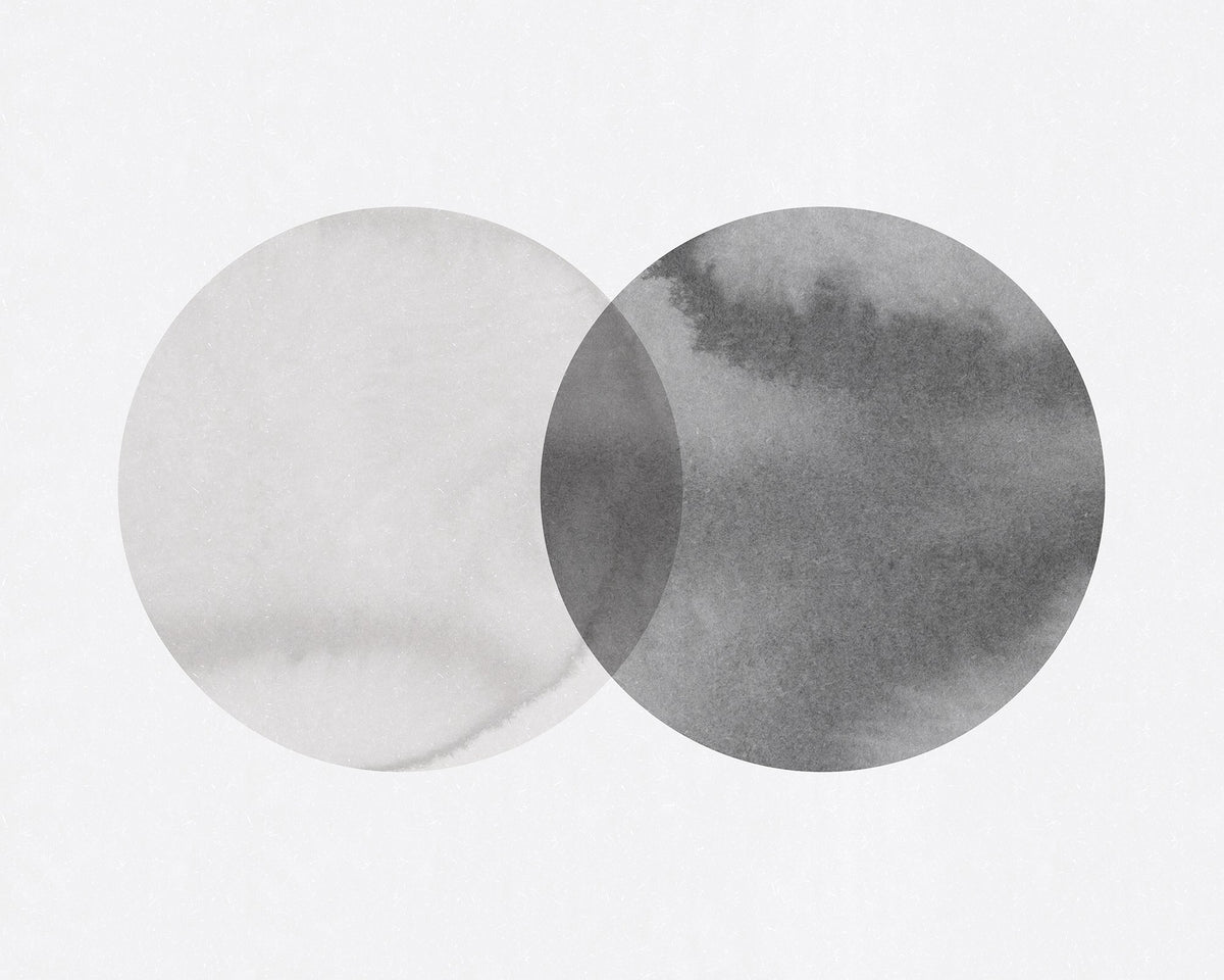 R18634 Eclipse Graphite Simplicity Mural by Rebel Walls