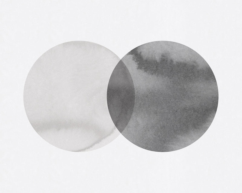 R18634 Eclipse Graphite Simplicity Mural by Rebel Walls