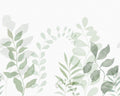 Grow Green Simplicity Mural by Rebel Walls