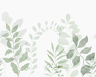 R18636 Grow Green Simplicity Mural by Rebel Walls