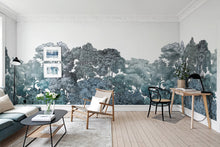 R18637 Bellewood Teal Simplicity Mural by Rebel Walls