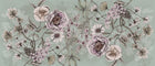 R18645 Spring Flower Green Meet a Rebel Mural by Rebel Walls
