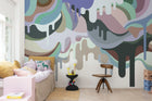R18649 Dripping Ice Cream Retro Pops Mural by Rebel Walls