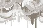 R18650 Dripping Ice Cream Sand Pops Mural by Rebel Walls
